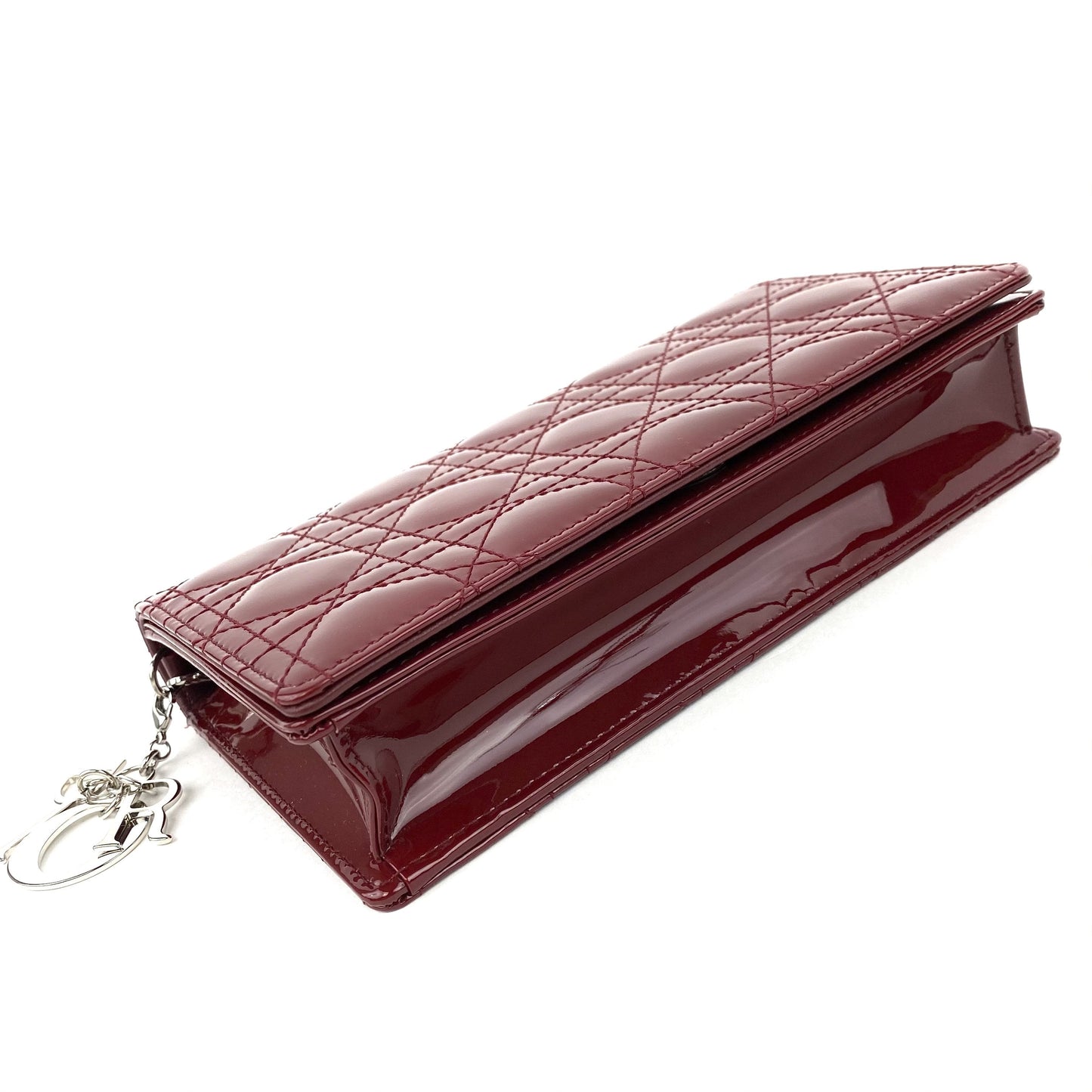 Christian Dior Lady Pouch Red Patent